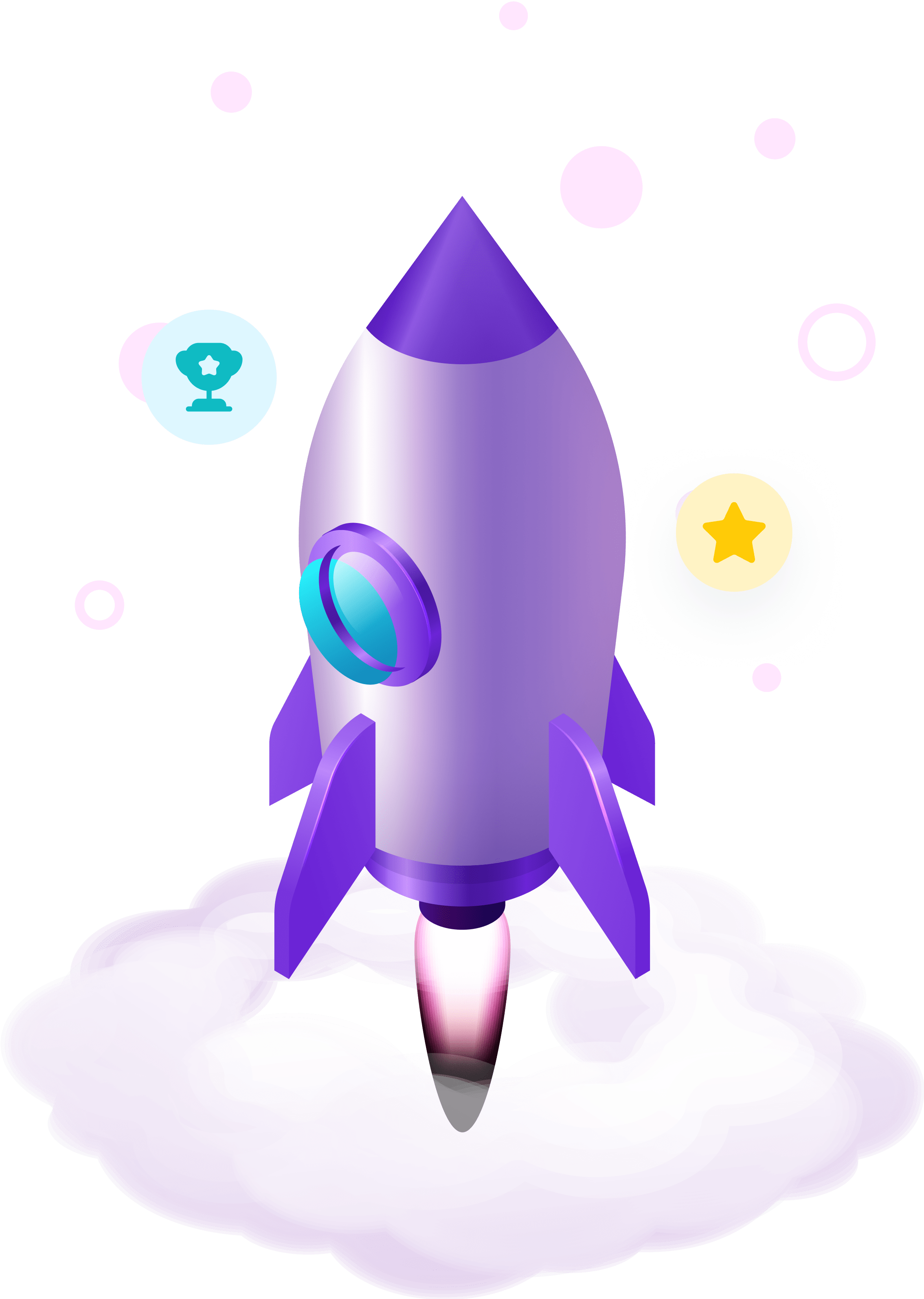missile symbolizing Aimshala's career launch services.